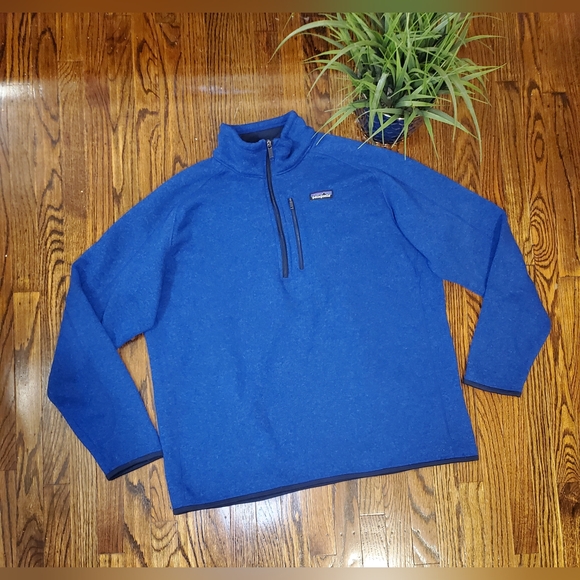 Patagonia Better Sweater 1/4 Zip Fleece-Passage Blue - Picture 7 of 14